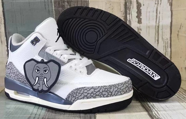 Air Jordan 3 Cement Hide N Sneak - Click Image to Close